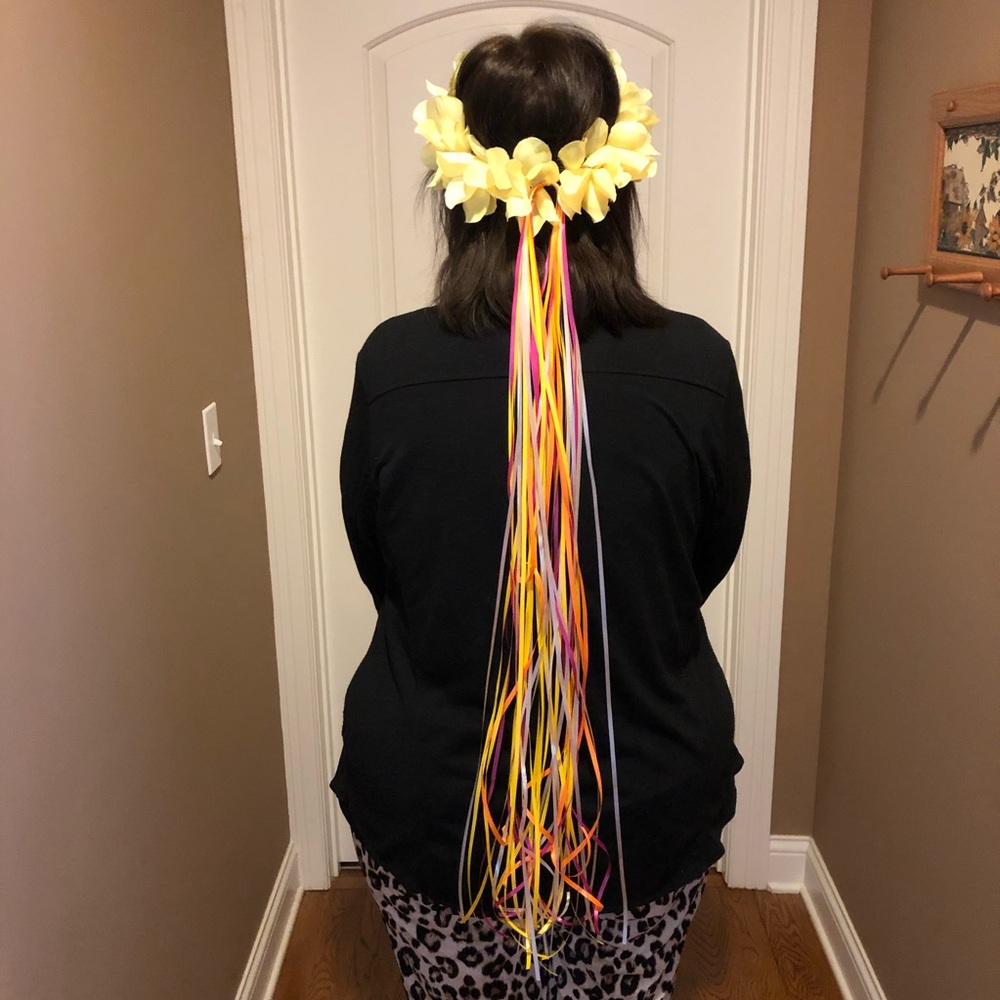 🌸3/$9🌸  Handmade Yellow Flower Fairy Halo